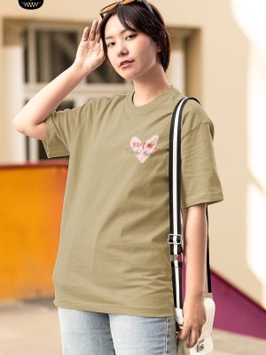 YOU & ME PERFECT MATCH OVERSIZED UNISEX T-SHIRT