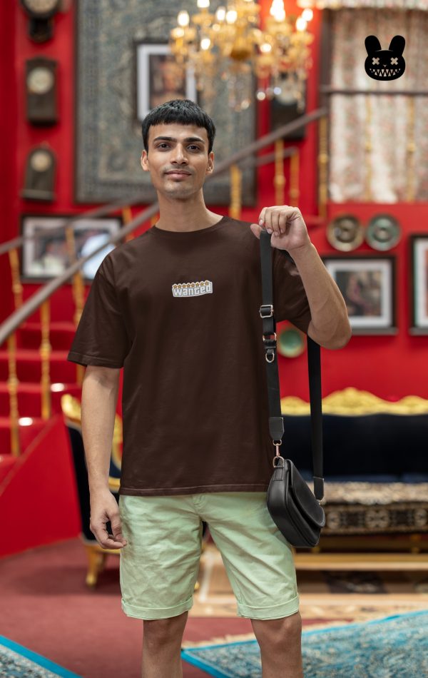 WANTED OVERSIZED UNISEX T-SHIRT