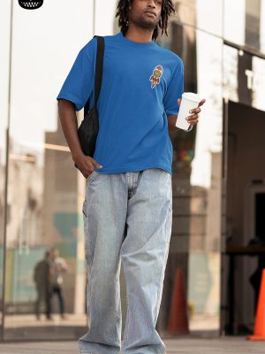 BITCOIN ROCKET OVERSIZED UNISEX T-SHIRT