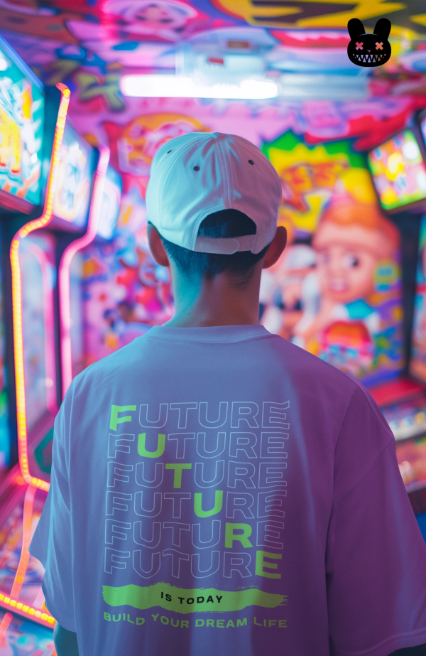 BUILD YOUR DREAM LIFE UNISEX OVERSIZED TSHIRT