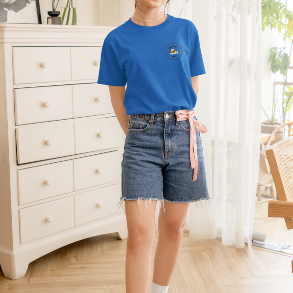 BROWN WHAT'S UP PUG OVERSIZED UNISEX TSHIRT