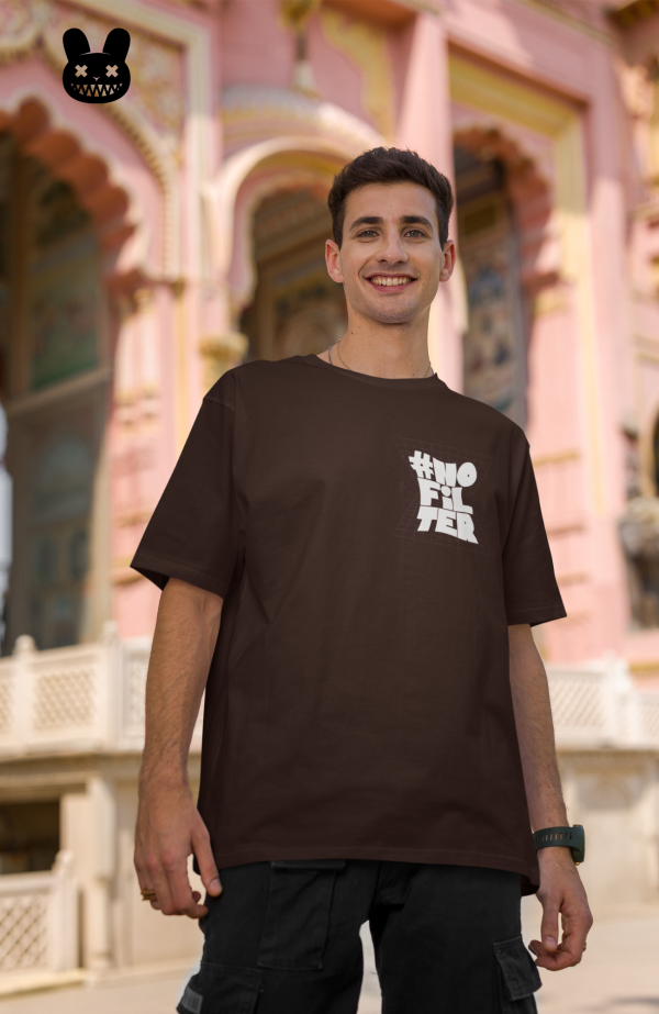 # NO FILTER UNISEX OVERSIZED  TSHIRT