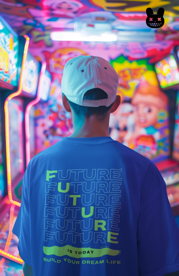 BUILD YOUR DREAM LIFE UNISEX OVERSIZED TSHIRT